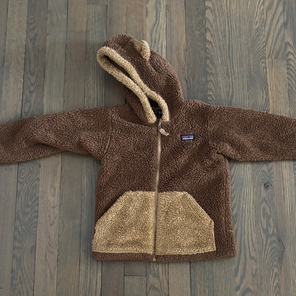 Patagonia Brown and Tan Kids Jacket